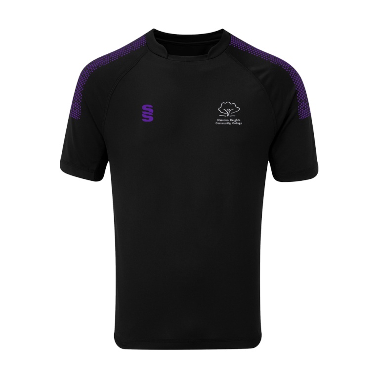 Marsden Heights Community College - Dual Games Shirt - Black - Men's Fit