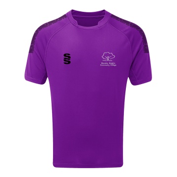 Marsden Heights Community College - Dual Games Shirt - Purple - Women's Fit